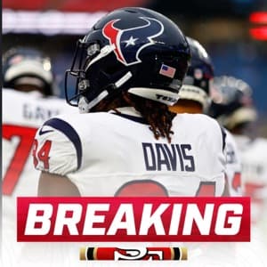 BREAKING: 49ers Make Buzzer-Beater Trade for Texans DL Khalil Davis